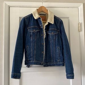 Levi Sherpa Denim Jacket